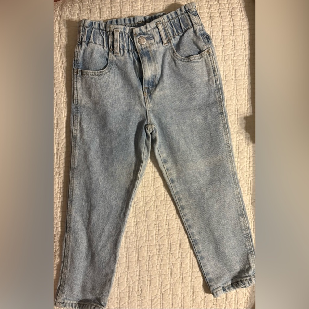 GAP Light Blue Elastic-Waist Kids Jeans